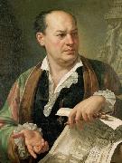 Carlo Labruzzi Posthumous portrait of Giovanni Battista Piranesi Spain oil painting artist